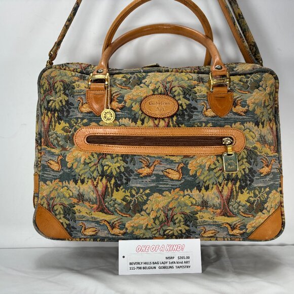 GOBELINS ART TAPESTRY BELGIUM- NWT $495.00-IN THE LOUVRE MUSEUM IN PARIS